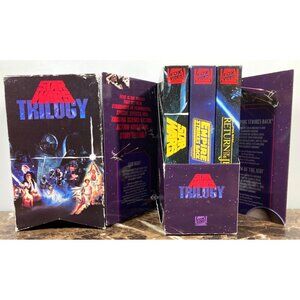Star Wars Original Trilogy 1992 VHS Box Set Fox Video IV V VI New Hope TESB ROTJ